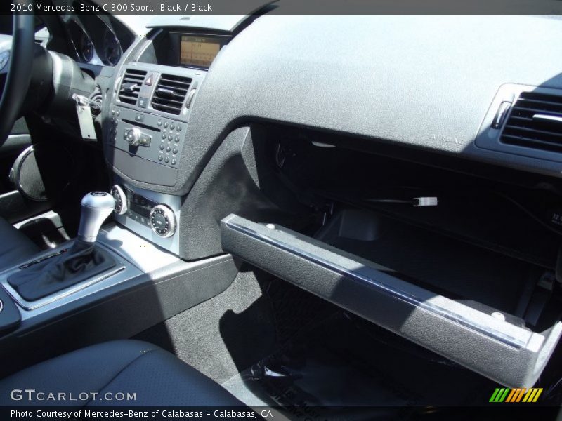 Black / Black 2010 Mercedes-Benz C 300 Sport