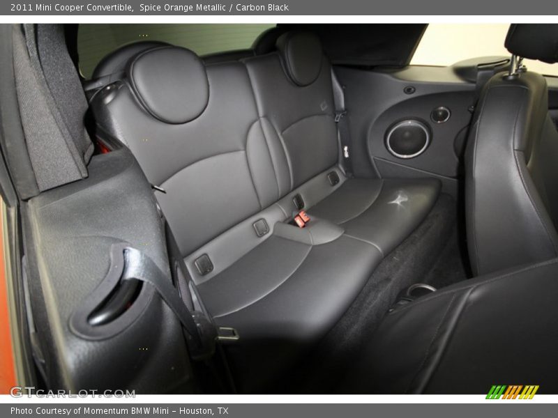 Spice Orange Metallic / Carbon Black 2011 Mini Cooper Convertible