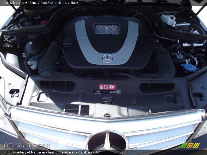 Black / Black 2010 Mercedes-Benz C 300 Sport