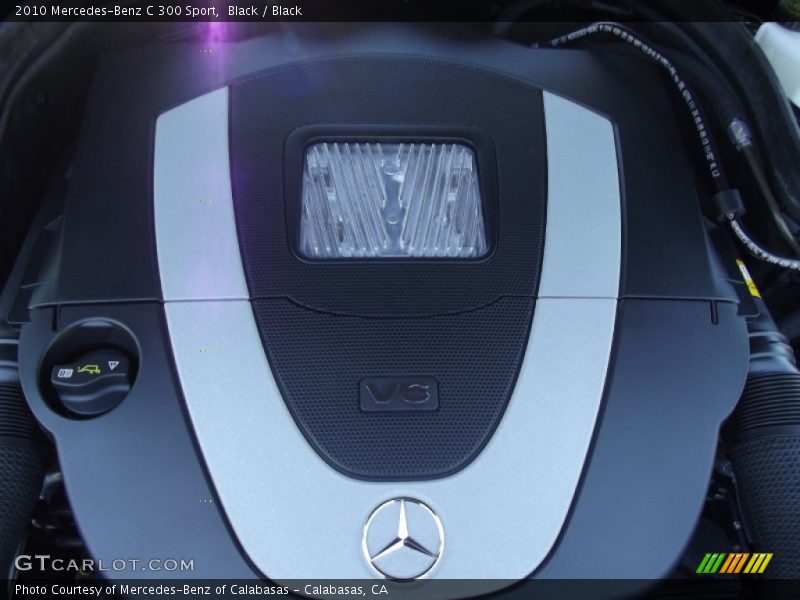 Black / Black 2010 Mercedes-Benz C 300 Sport