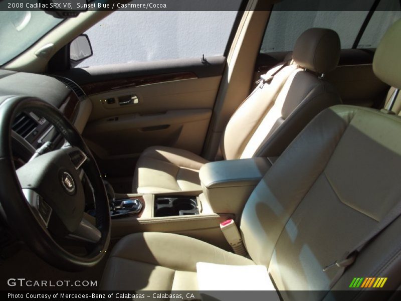 Sunset Blue / Cashmere/Cocoa 2008 Cadillac SRX V6