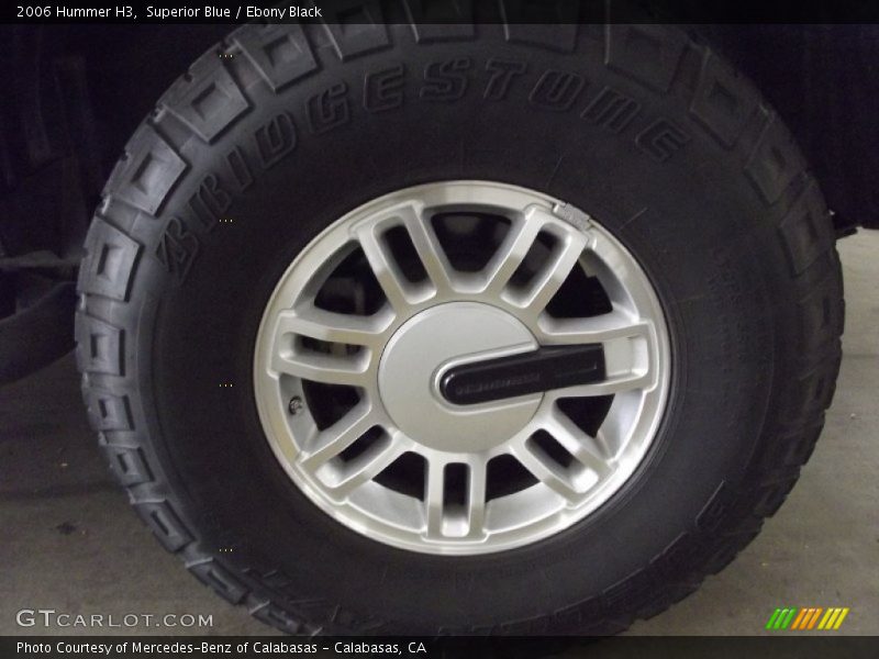 Superior Blue / Ebony Black 2006 Hummer H3