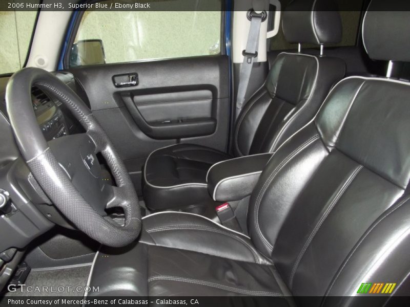 Superior Blue / Ebony Black 2006 Hummer H3