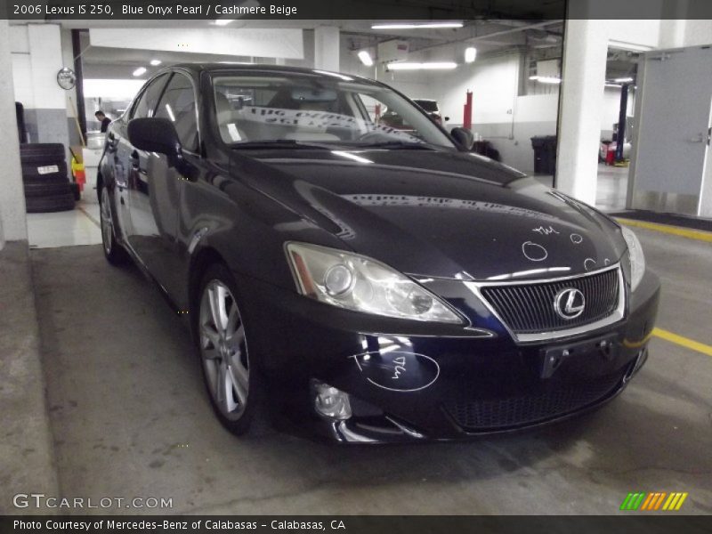 Blue Onyx Pearl / Cashmere Beige 2006 Lexus IS 250