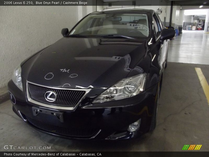 Blue Onyx Pearl / Cashmere Beige 2006 Lexus IS 250