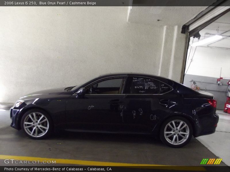 Blue Onyx Pearl / Cashmere Beige 2006 Lexus IS 250