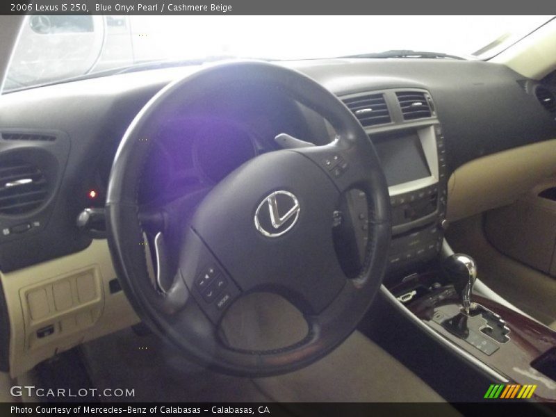 Blue Onyx Pearl / Cashmere Beige 2006 Lexus IS 250