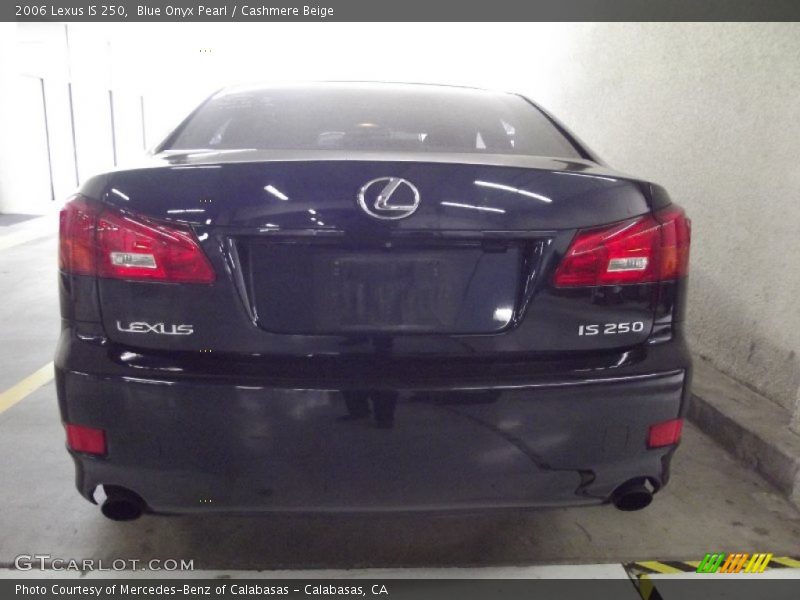 Blue Onyx Pearl / Cashmere Beige 2006 Lexus IS 250