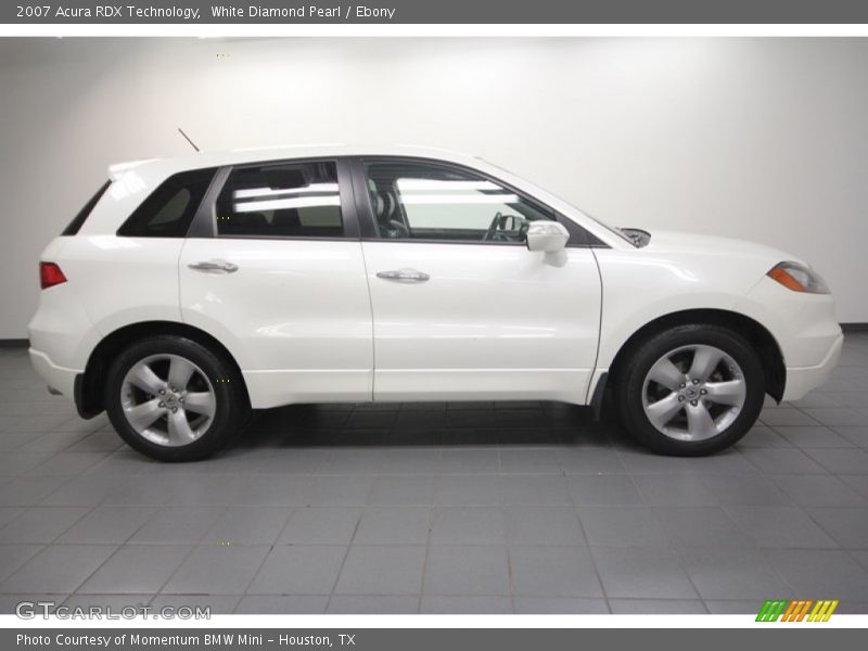 White Diamond Pearl / Ebony 2007 Acura RDX Technology