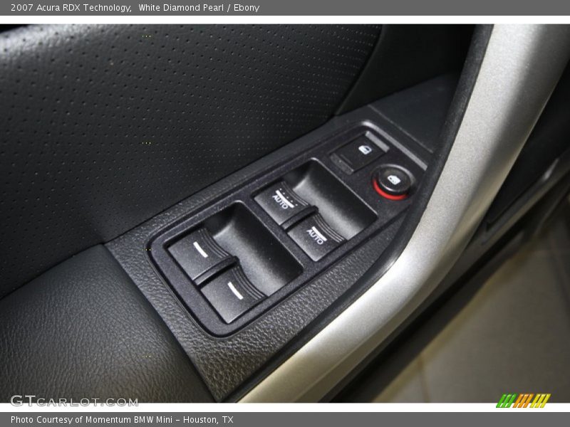 White Diamond Pearl / Ebony 2007 Acura RDX Technology