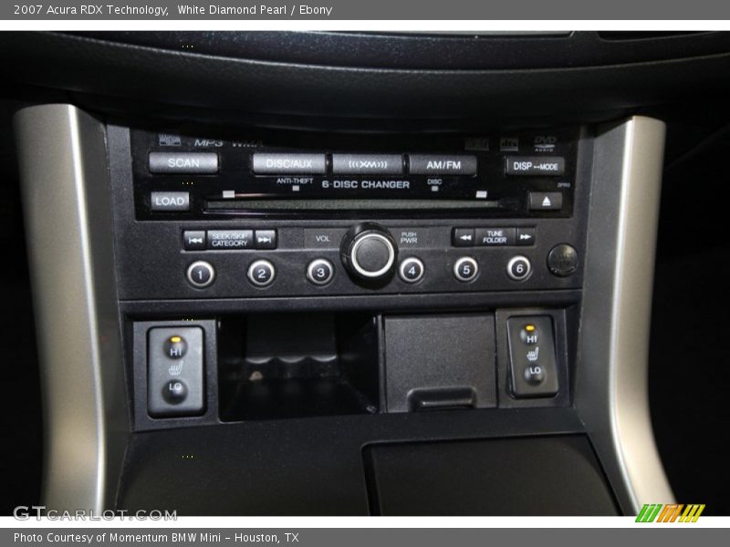 White Diamond Pearl / Ebony 2007 Acura RDX Technology