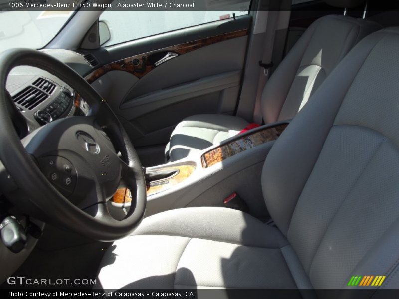 Alabaster White / Charcoal 2006 Mercedes-Benz E 350 Wagon