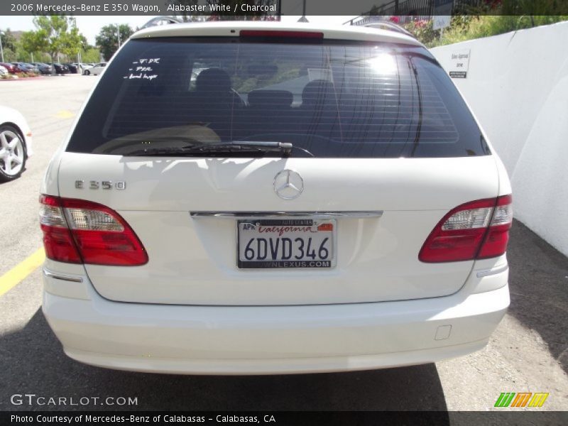 Alabaster White / Charcoal 2006 Mercedes-Benz E 350 Wagon