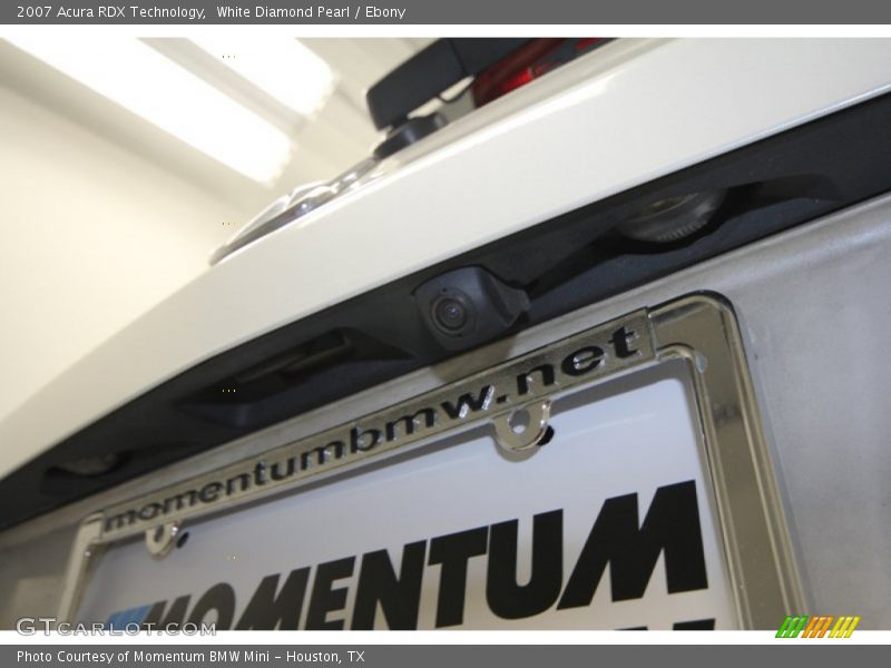 White Diamond Pearl / Ebony 2007 Acura RDX Technology