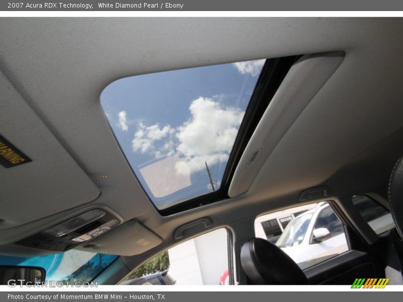 White Diamond Pearl / Ebony 2007 Acura RDX Technology