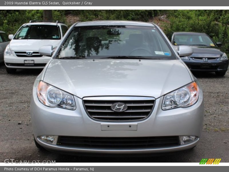 Quicksilver / Gray 2009 Hyundai Elantra GLS Sedan