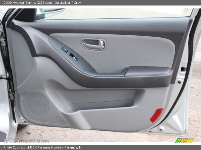 Quicksilver / Gray 2009 Hyundai Elantra GLS Sedan