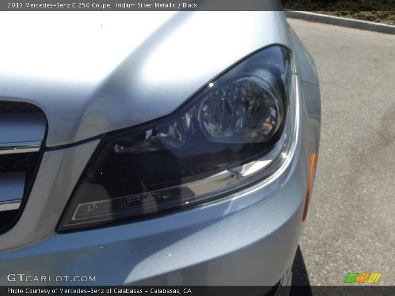 Iridium Silver Metallic / Black 2013 Mercedes-Benz C 250 Coupe
