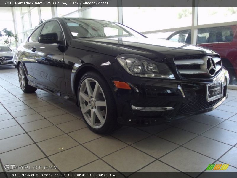 Black / Almond/Mocha 2013 Mercedes-Benz C 250 Coupe