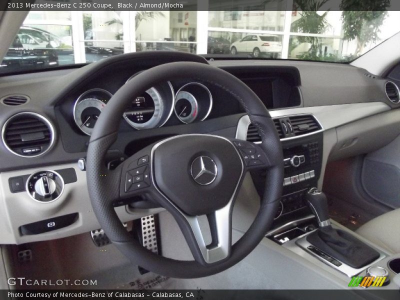 Black / Almond/Mocha 2013 Mercedes-Benz C 250 Coupe