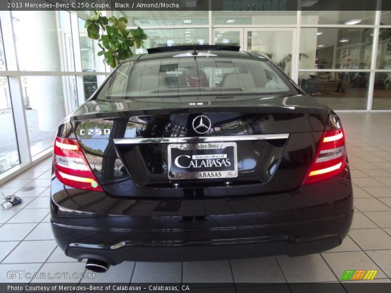 Black / Almond/Mocha 2013 Mercedes-Benz C 250 Coupe