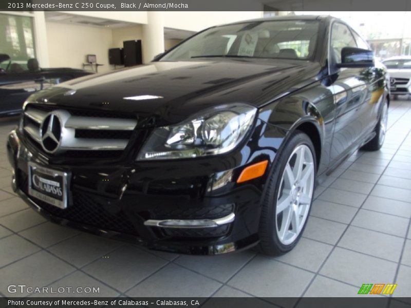 Black / Almond/Mocha 2013 Mercedes-Benz C 250 Coupe