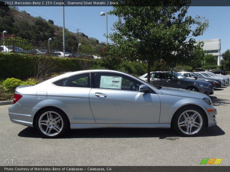  2013 C 250 Coupe Diamond Silver Metallic