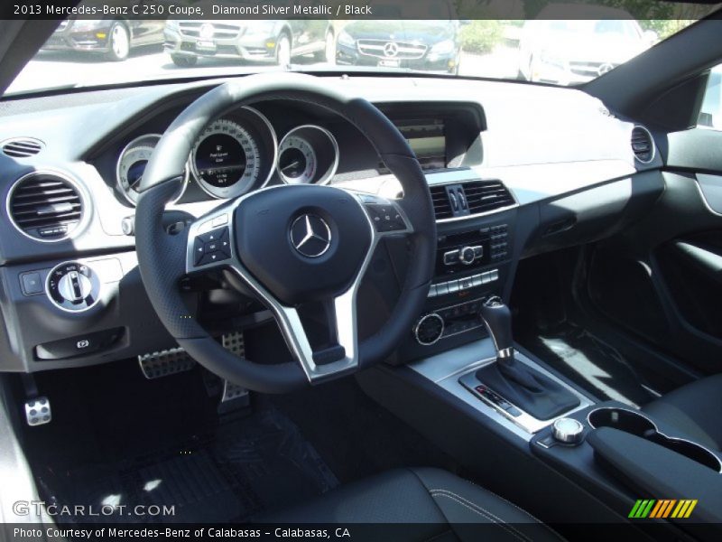  2013 C 250 Coupe Black Interior