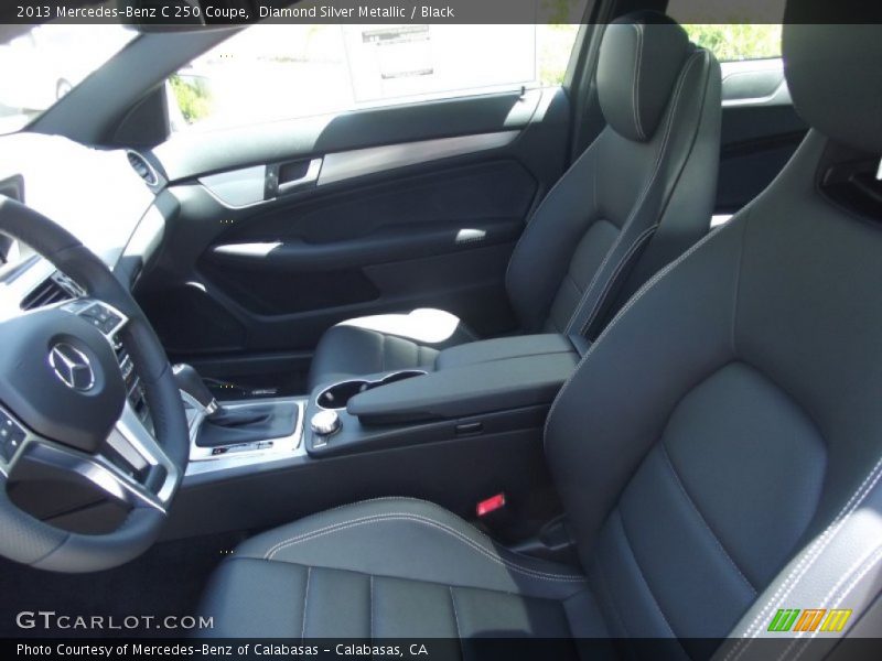  2013 C 250 Coupe Black Interior