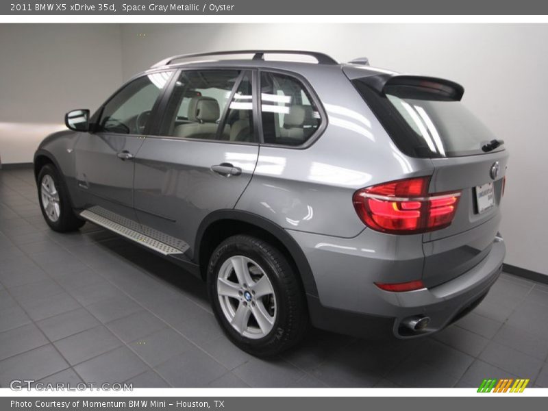 Space Gray Metallic / Oyster 2011 BMW X5 xDrive 35d