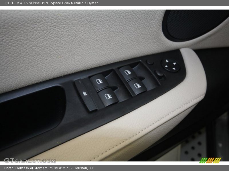 Space Gray Metallic / Oyster 2011 BMW X5 xDrive 35d