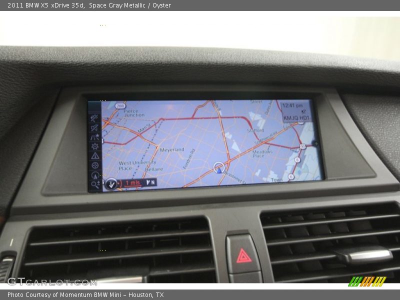 Space Gray Metallic / Oyster 2011 BMW X5 xDrive 35d