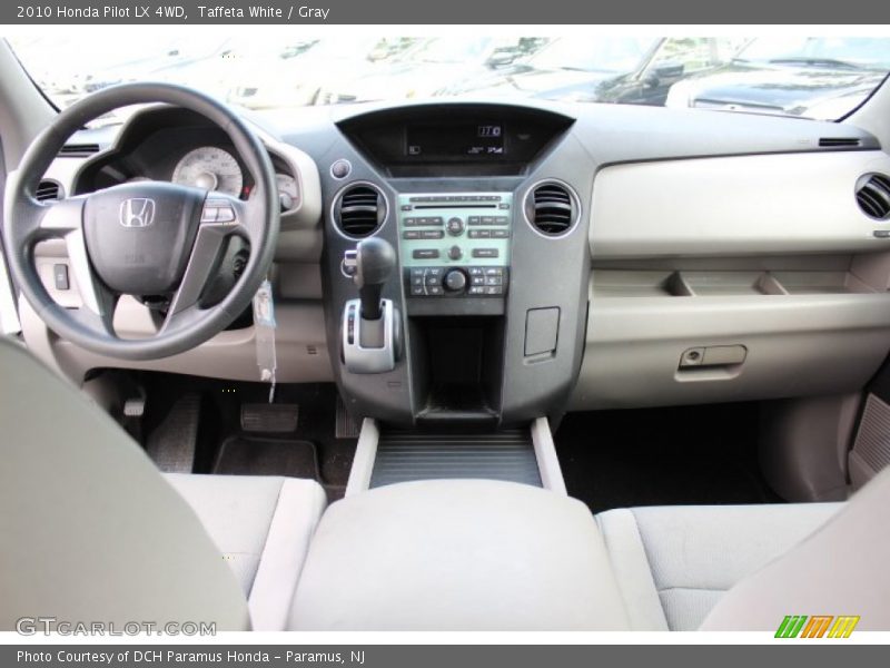 Taffeta White / Gray 2010 Honda Pilot LX 4WD