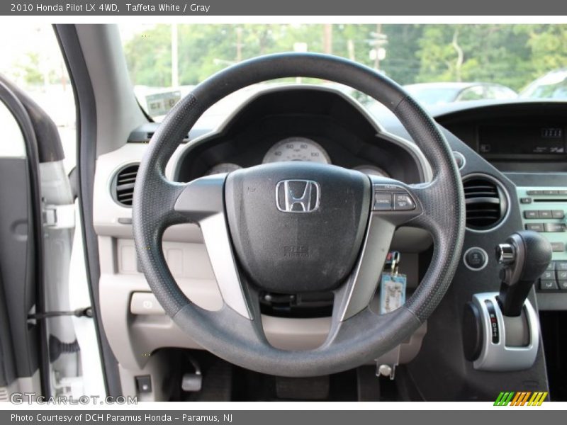 Taffeta White / Gray 2010 Honda Pilot LX 4WD