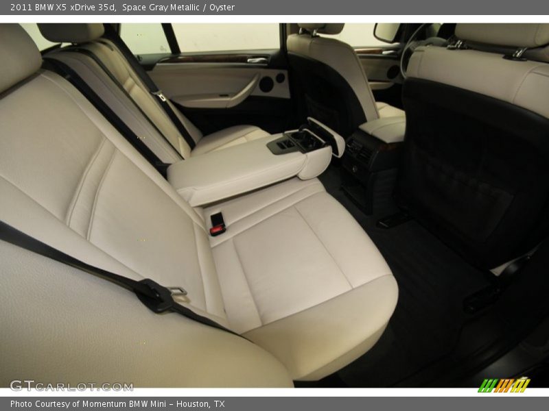 Space Gray Metallic / Oyster 2011 BMW X5 xDrive 35d