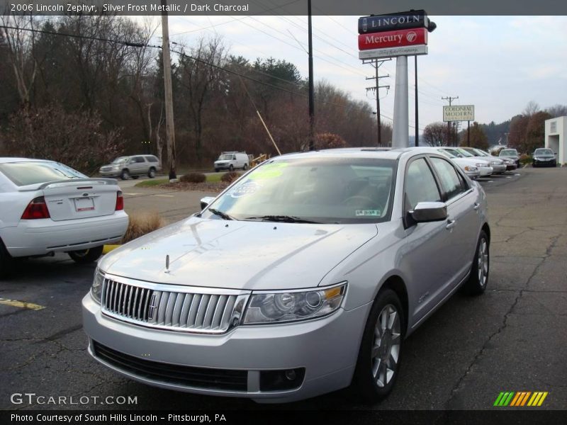 Silver Frost Metallic / Dark Charcoal 2006 Lincoln Zephyr