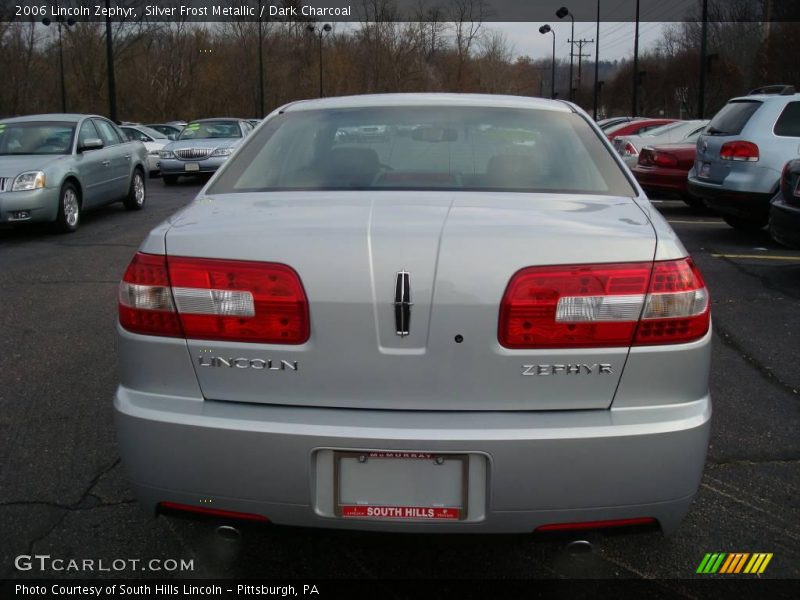 Silver Frost Metallic / Dark Charcoal 2006 Lincoln Zephyr