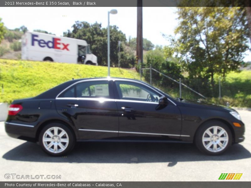 Black / Black 2013 Mercedes-Benz E 350 Sedan