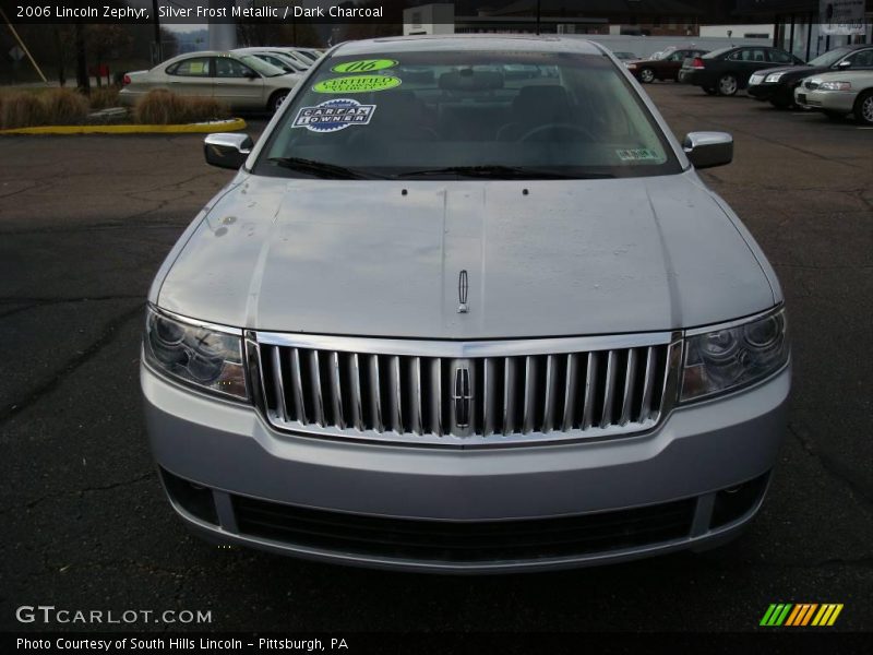 Silver Frost Metallic / Dark Charcoal 2006 Lincoln Zephyr