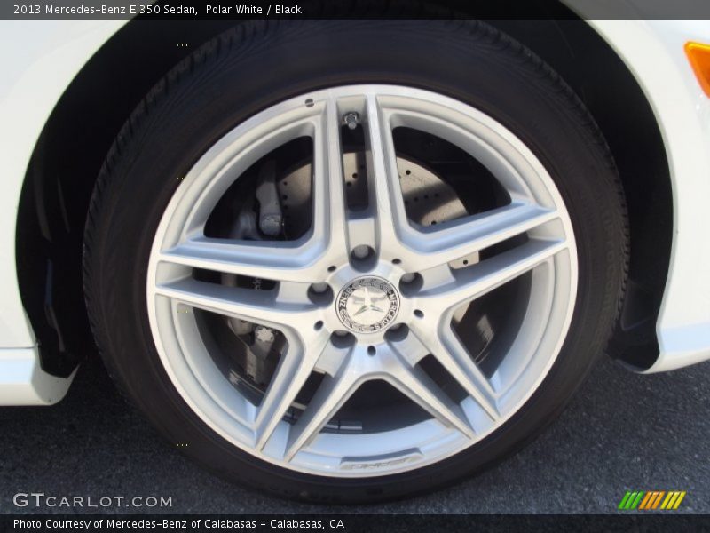 Polar White / Black 2013 Mercedes-Benz E 350 Sedan