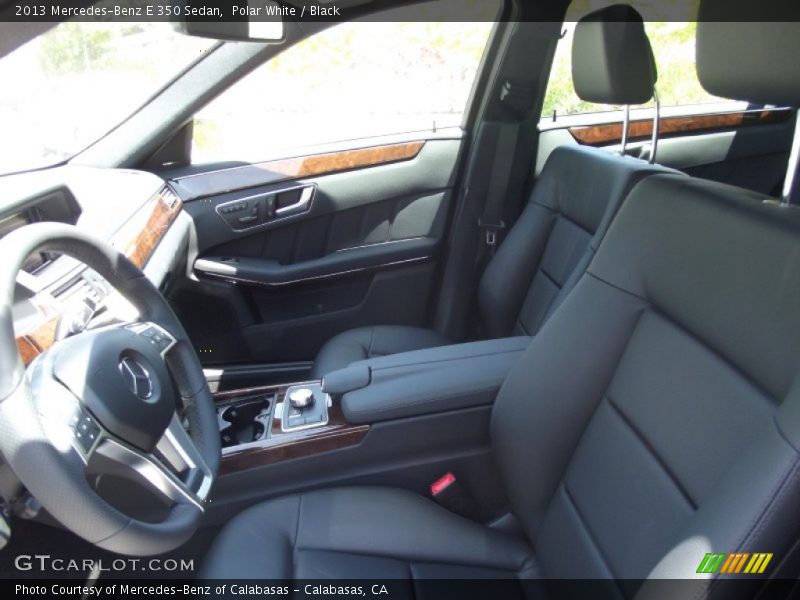 Polar White / Black 2013 Mercedes-Benz E 350 Sedan