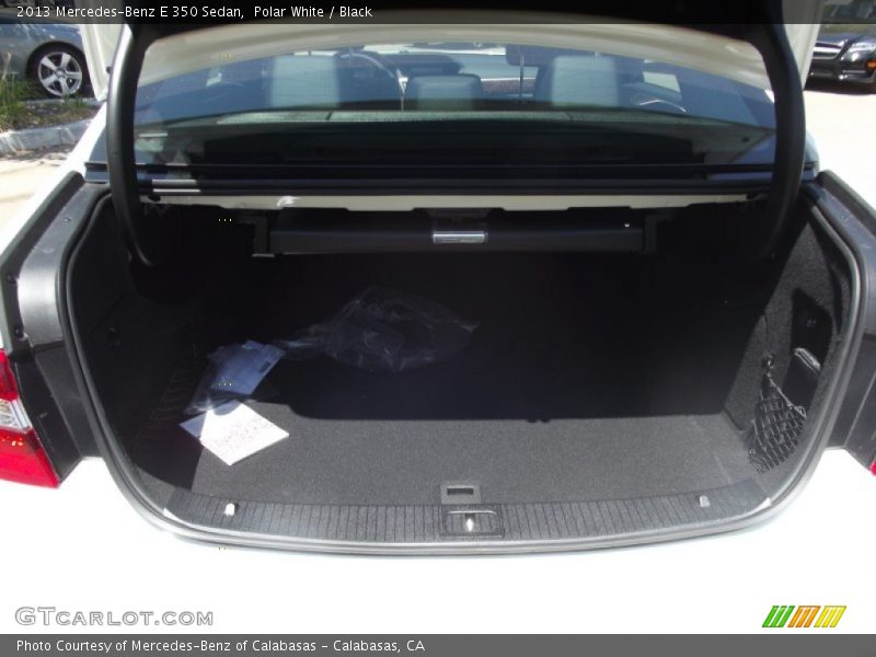 Polar White / Black 2013 Mercedes-Benz E 350 Sedan