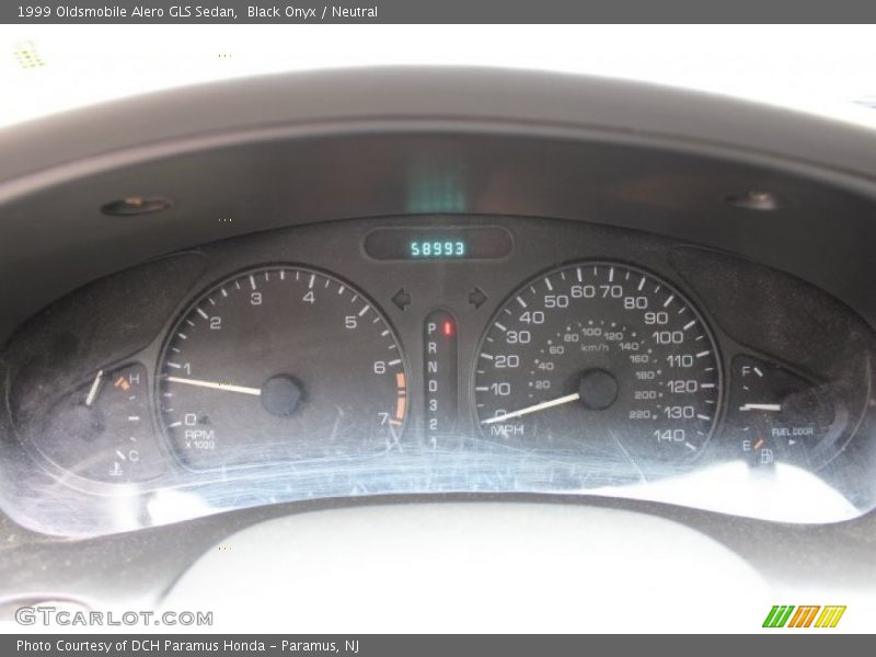 Black Onyx / Neutral 1999 Oldsmobile Alero GLS Sedan