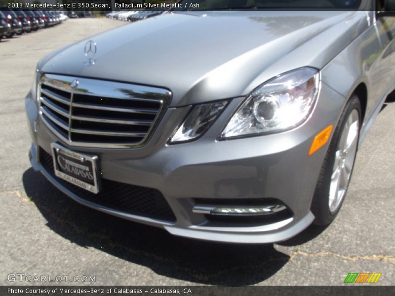 Palladium Silver Metallic / Ash 2013 Mercedes-Benz E 350 Sedan