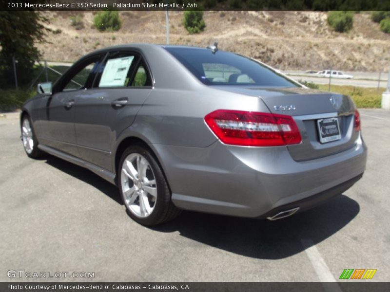 Palladium Silver Metallic / Ash 2013 Mercedes-Benz E 350 Sedan