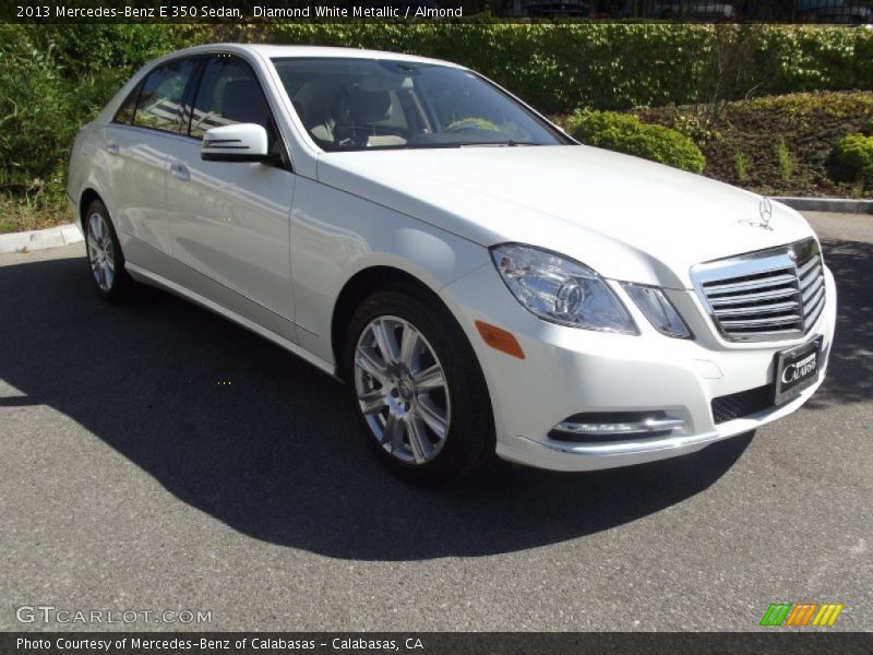Diamond White Metallic / Almond 2013 Mercedes-Benz E 350 Sedan