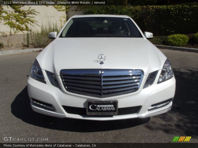Diamond White Metallic / Almond 2013 Mercedes-Benz E 350 Sedan