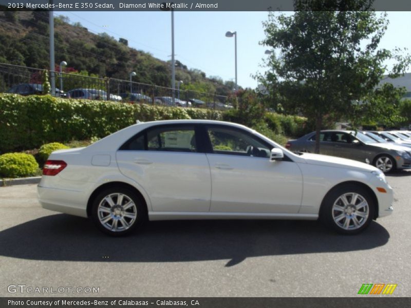 Diamond White Metallic / Almond 2013 Mercedes-Benz E 350 Sedan