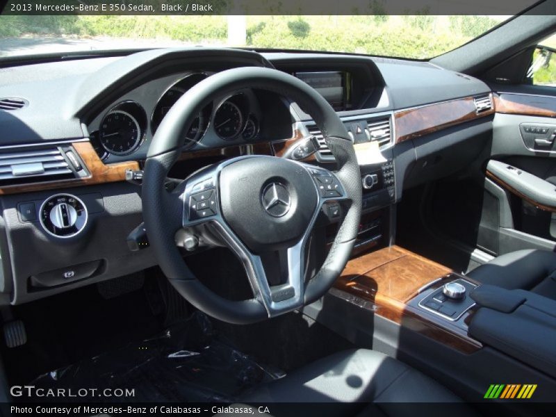 Black / Black 2013 Mercedes-Benz E 350 Sedan