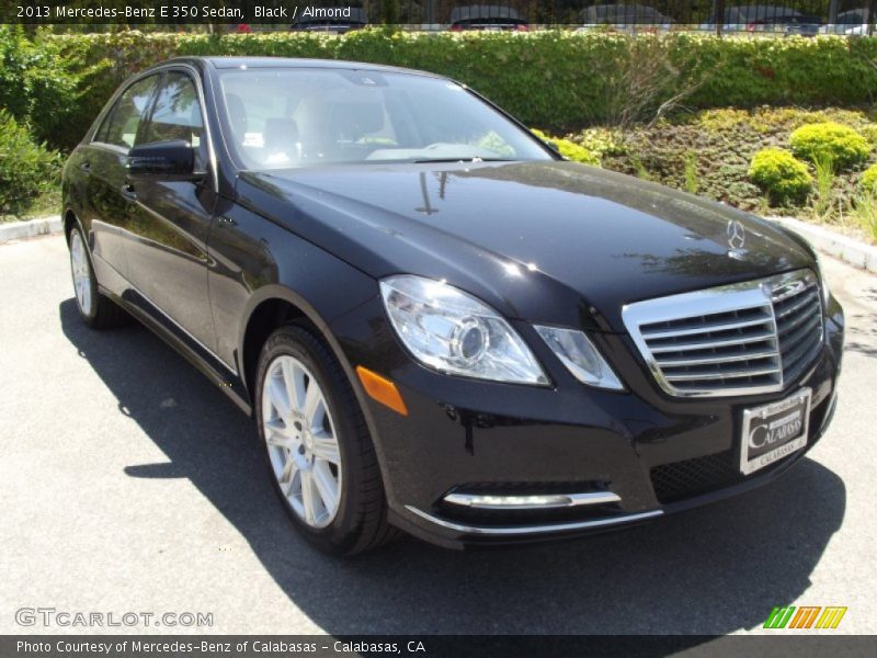 Black / Almond 2013 Mercedes-Benz E 350 Sedan